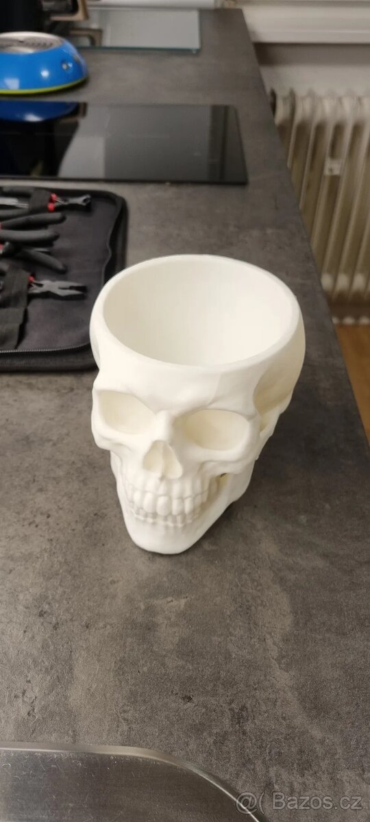 Dekorační miska ve tvaru lebky - 2