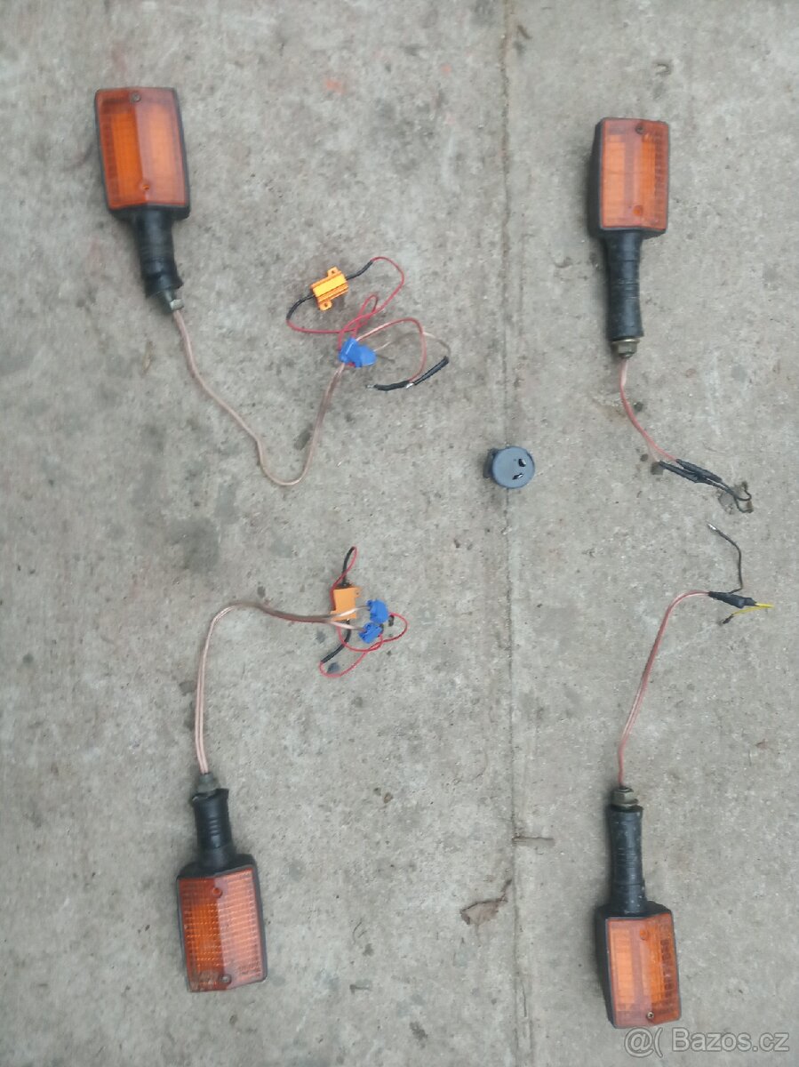 Komplet blinkry s LED na moto - 2