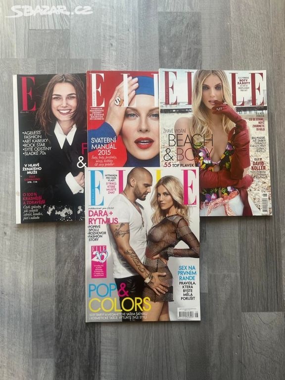 Časopis ELLE, stará vydání - 2