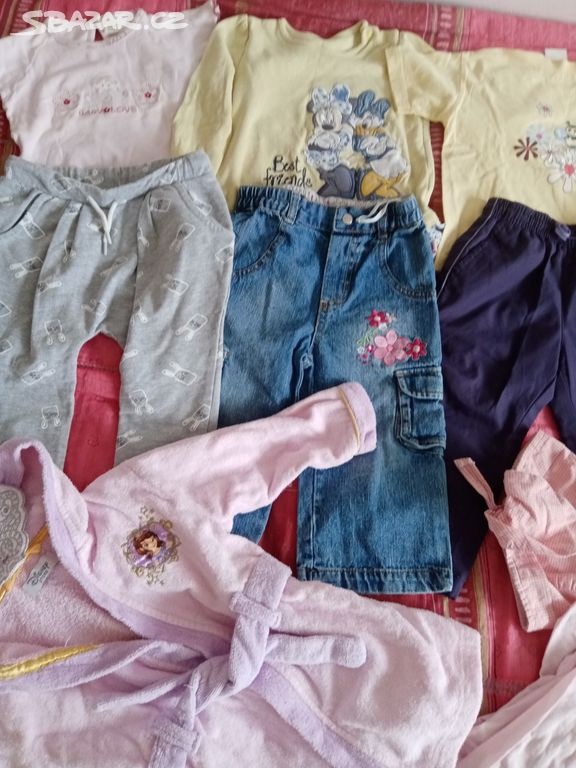 Pěkný set pro holčičku vel. 86/92 - 2