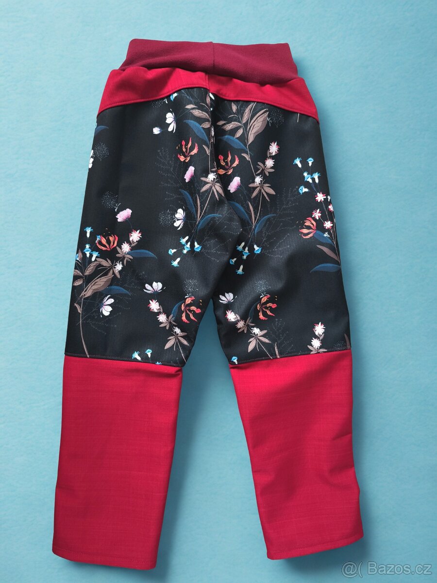 Dětské softshellové kalhoty vel.116 (letní) - 2