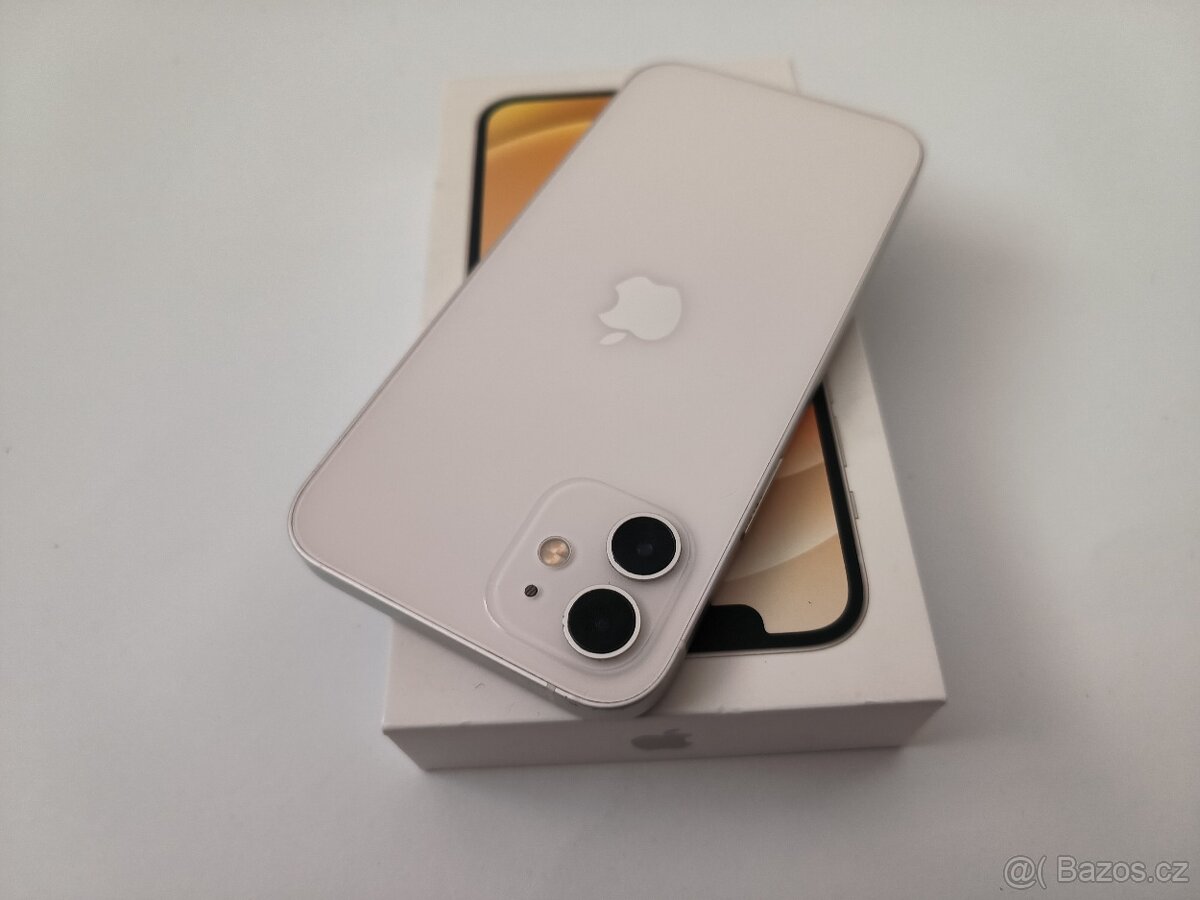apple iphone 12 64gb White / Batéria 100% - 2