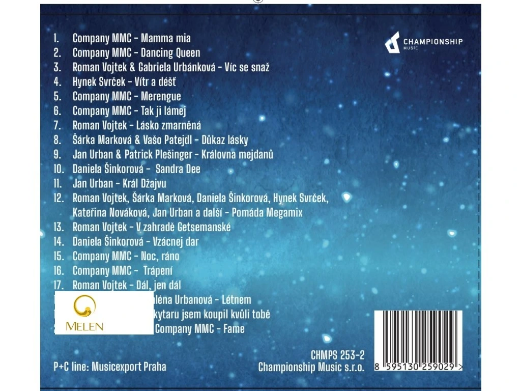 CD Velká muzikálová show - 2