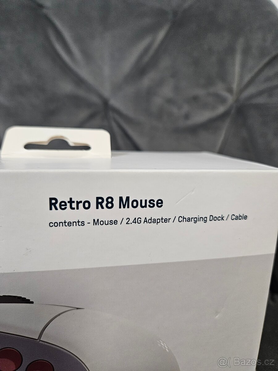 8BitDo Retro Mouse – NOVÁ, jen rozbalená - 2