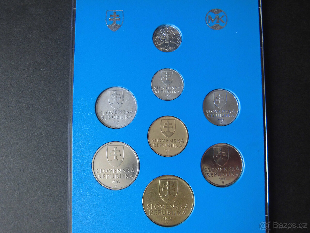 Slovenská sada mincí 1993 - 2