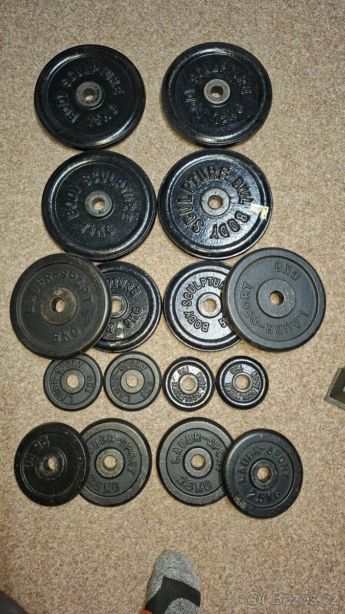 sada činek 164 kg - 2