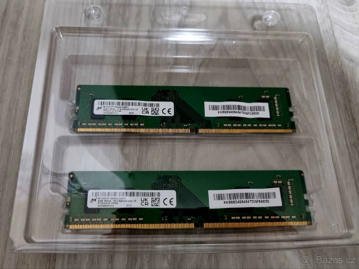 Paměť RAM 2x8GB DDR4 3200MHz - 2