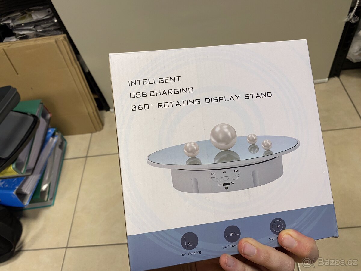 Otočný 360° podstavec | USB nabíjení - 2