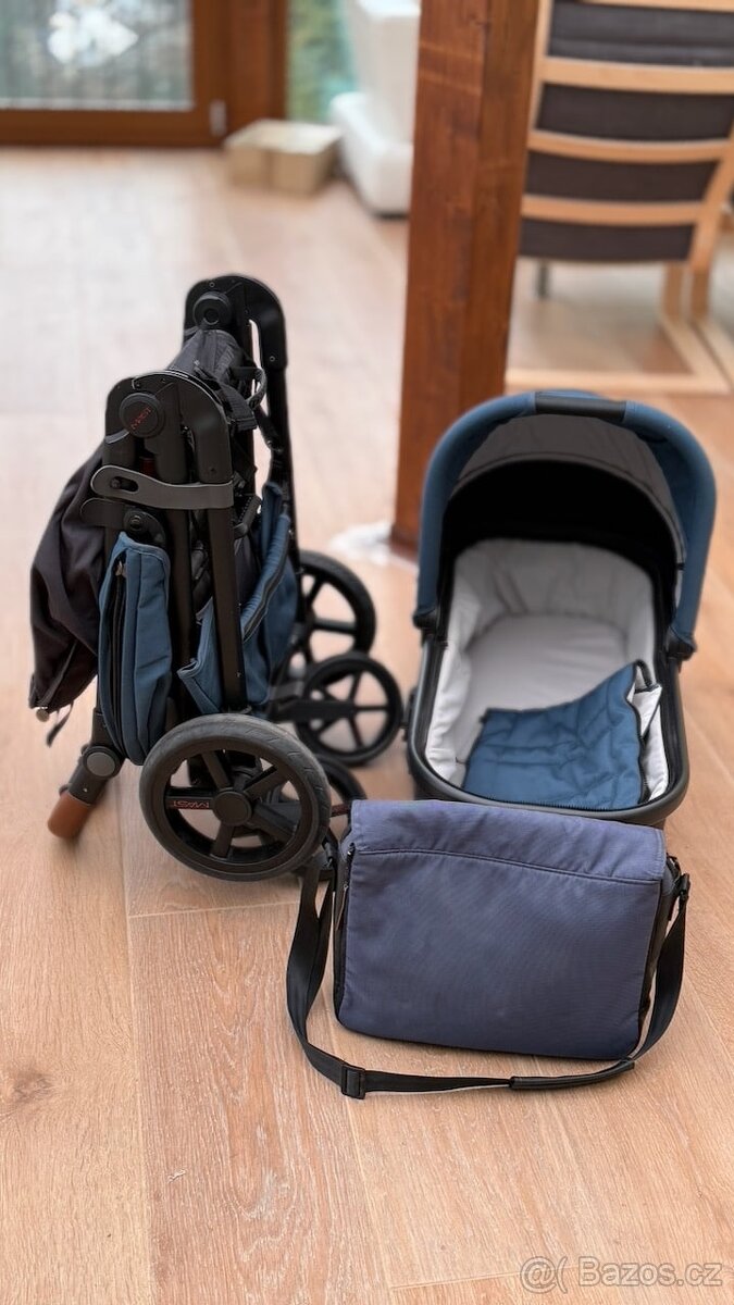Kočárek MAST M.4x 2in1 Stroller, Blueberry - 2