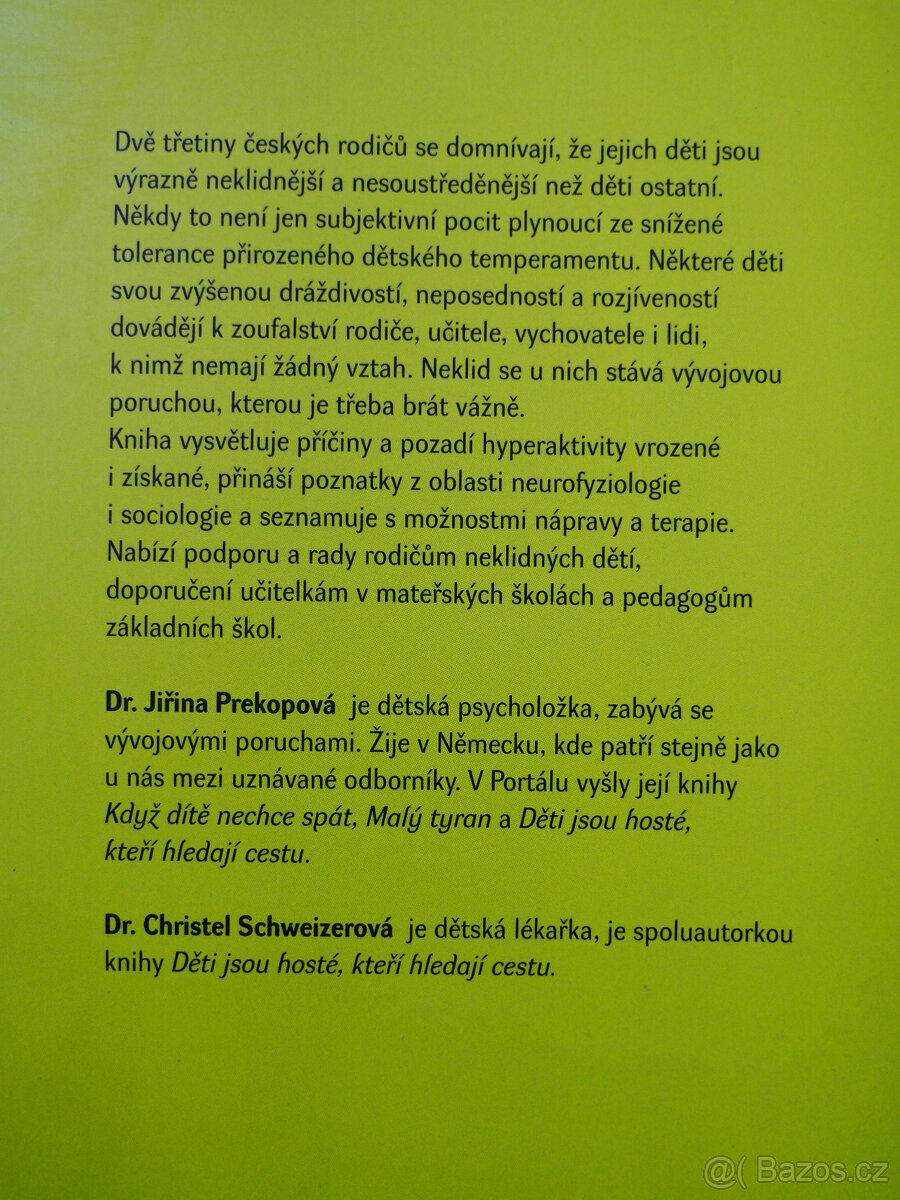 kniha Neklidné dítě - 2