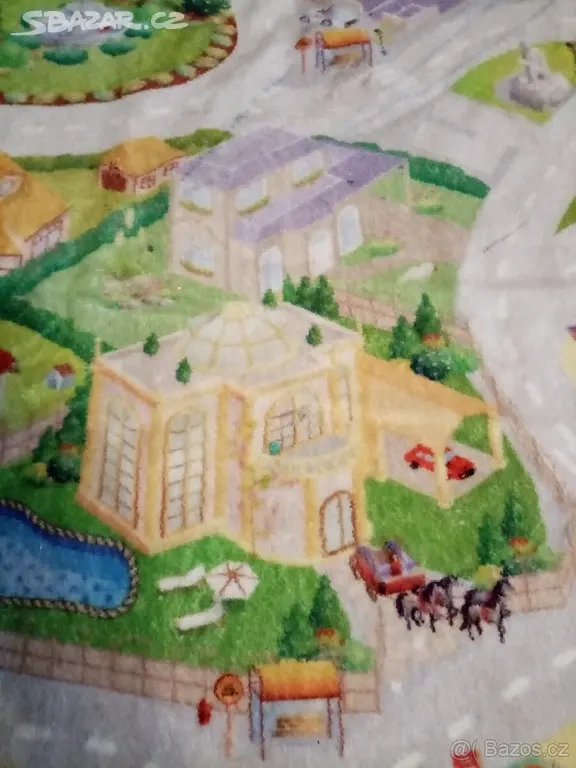 Detsky hraci koberec 150x90 cm - 2