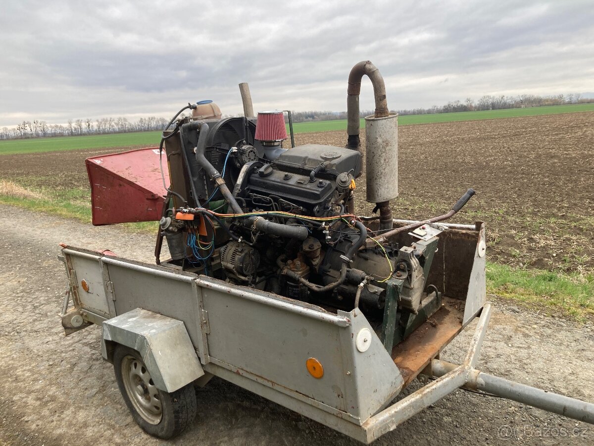 štěpkovač, drtič dřeva bystron - 2