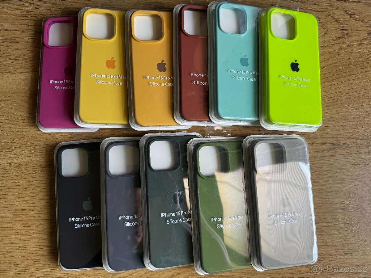 Mag safe kryty a silikonové na iPhone 15 Pro Max - 2