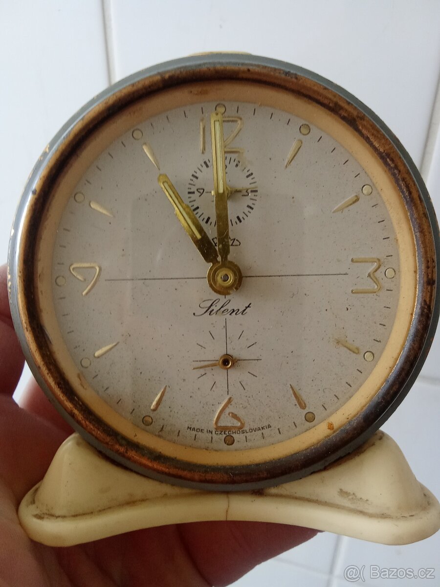 Budík prim silent B90 - 2