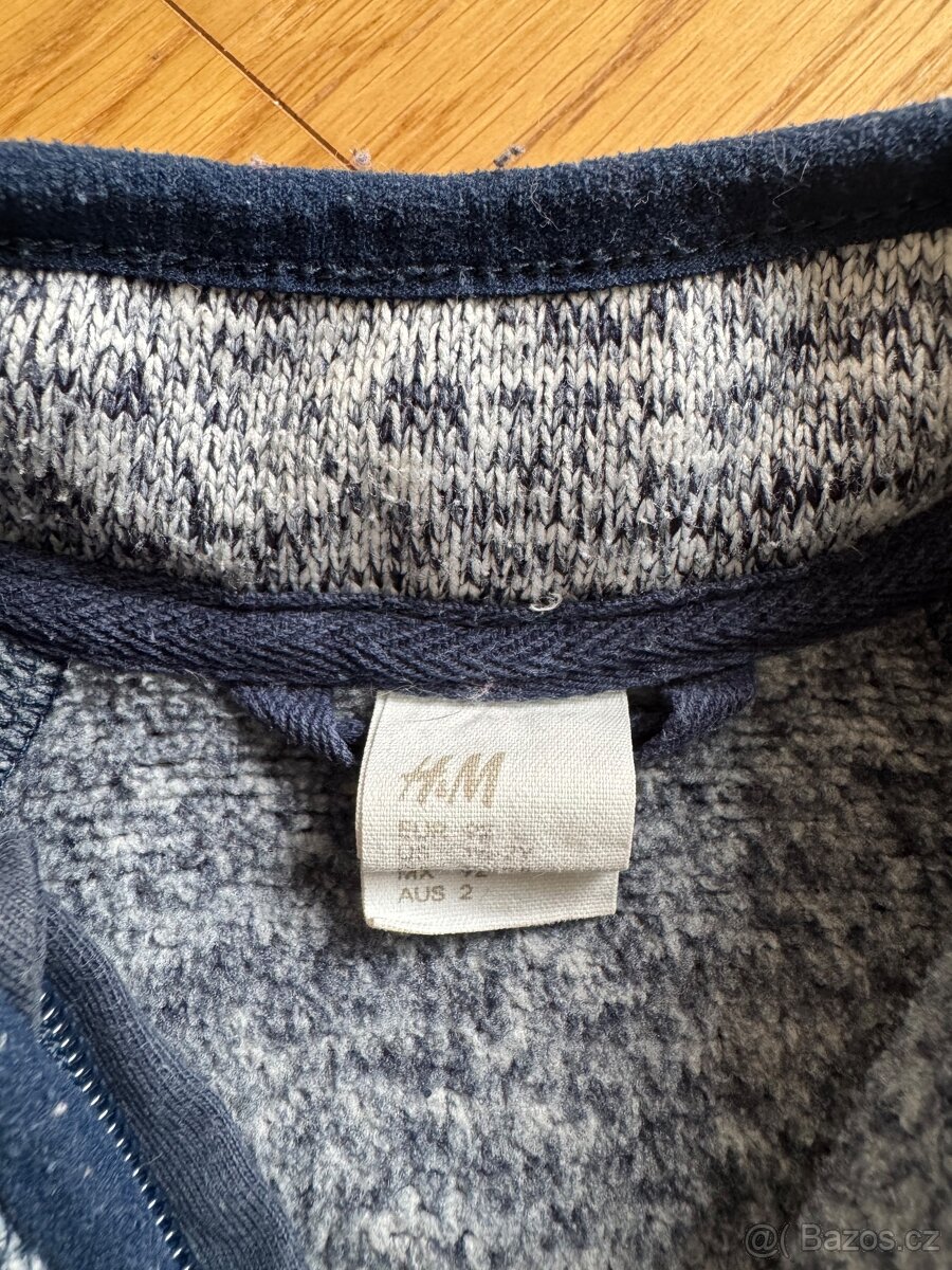 Mikina uplet H&M vel. 92 - 2