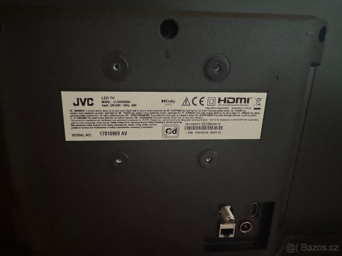 Prodám Chytrou televizi JVC - 2