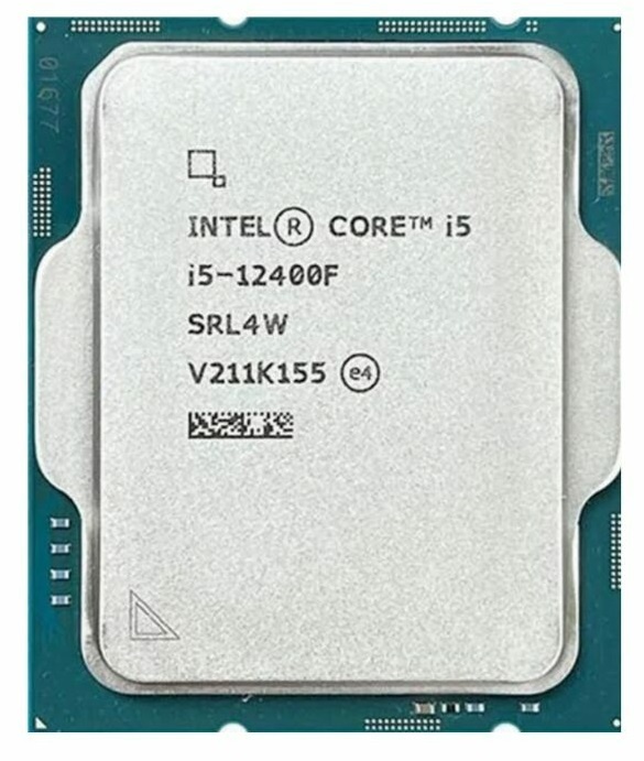 Procesor Intel Core i5-12400F BOX socket 1700 nový - 2