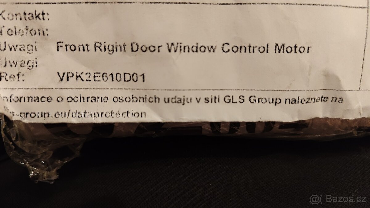 Mercedes 130822272/A2518200042 přední pravý motor na okno - 2