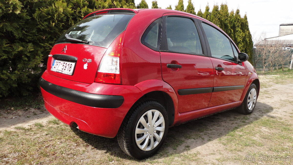 Citroen C3 1.1 44kw rok 2006 STK 05/2026 Euro4 původ ČR - 2
