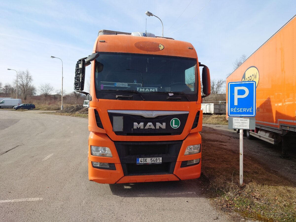 MAN TGX + Kogel LOW DECK souprava plachta - 2