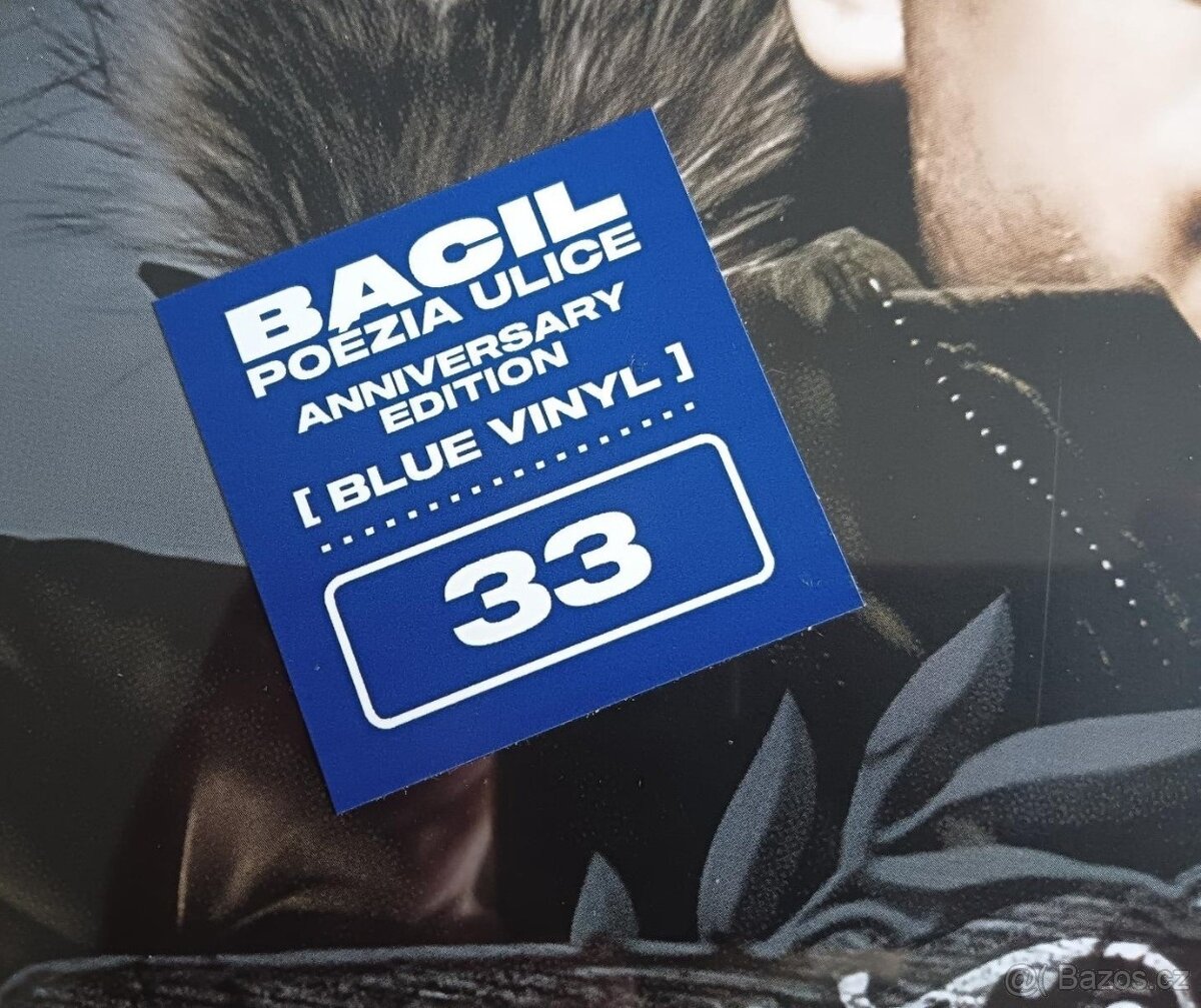 Bacil – Poézia ulice (Blue vinyl) LP - 2