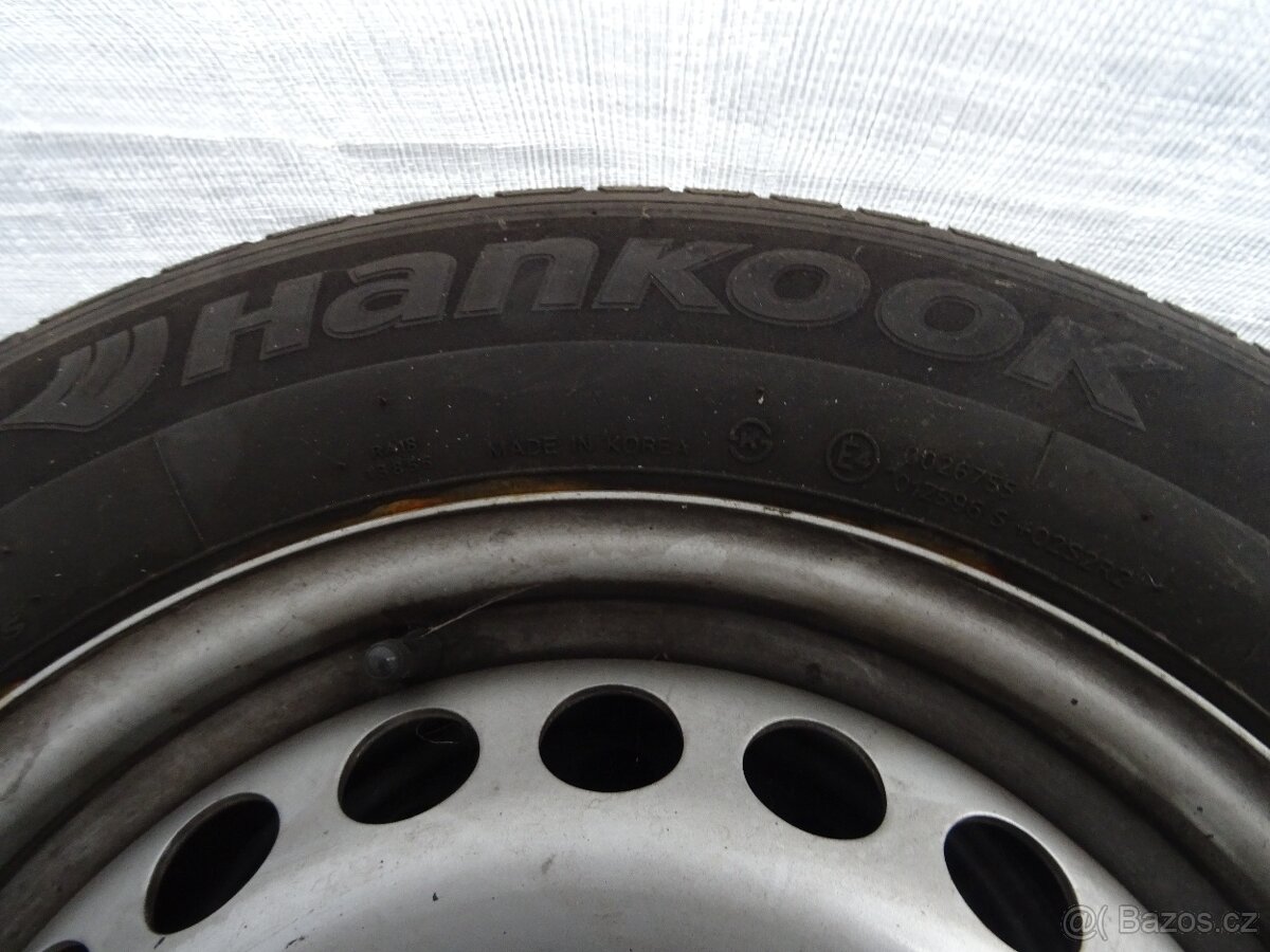 Volkswagen t5 t6 plech kola + letní pneu 205/65/16C - 2