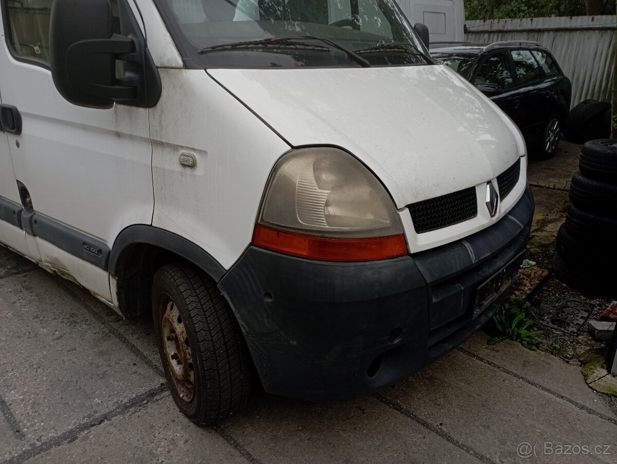 Přední časté Renault master - 2