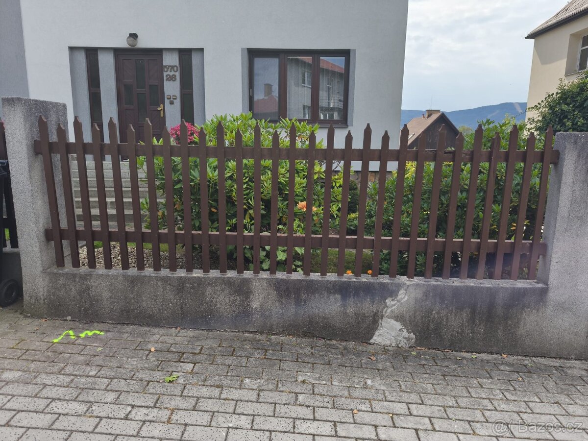 Plotové dílce - dřevěné - 2