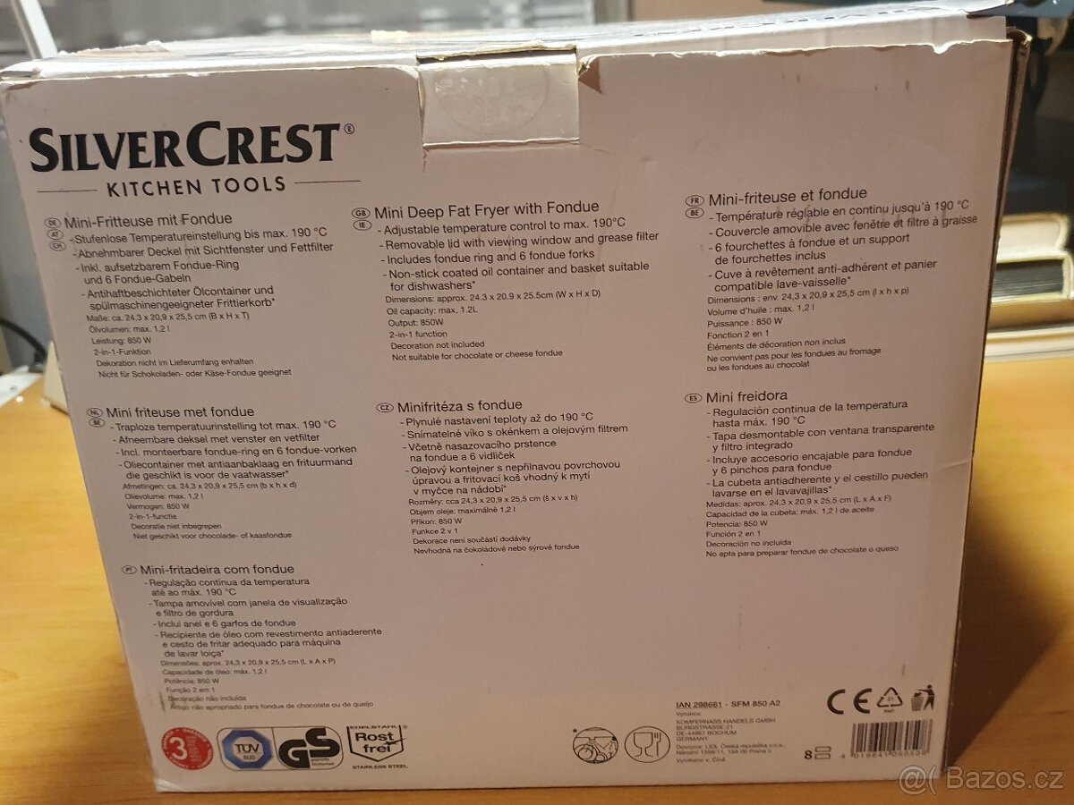 Minifritéza s fondue - 2