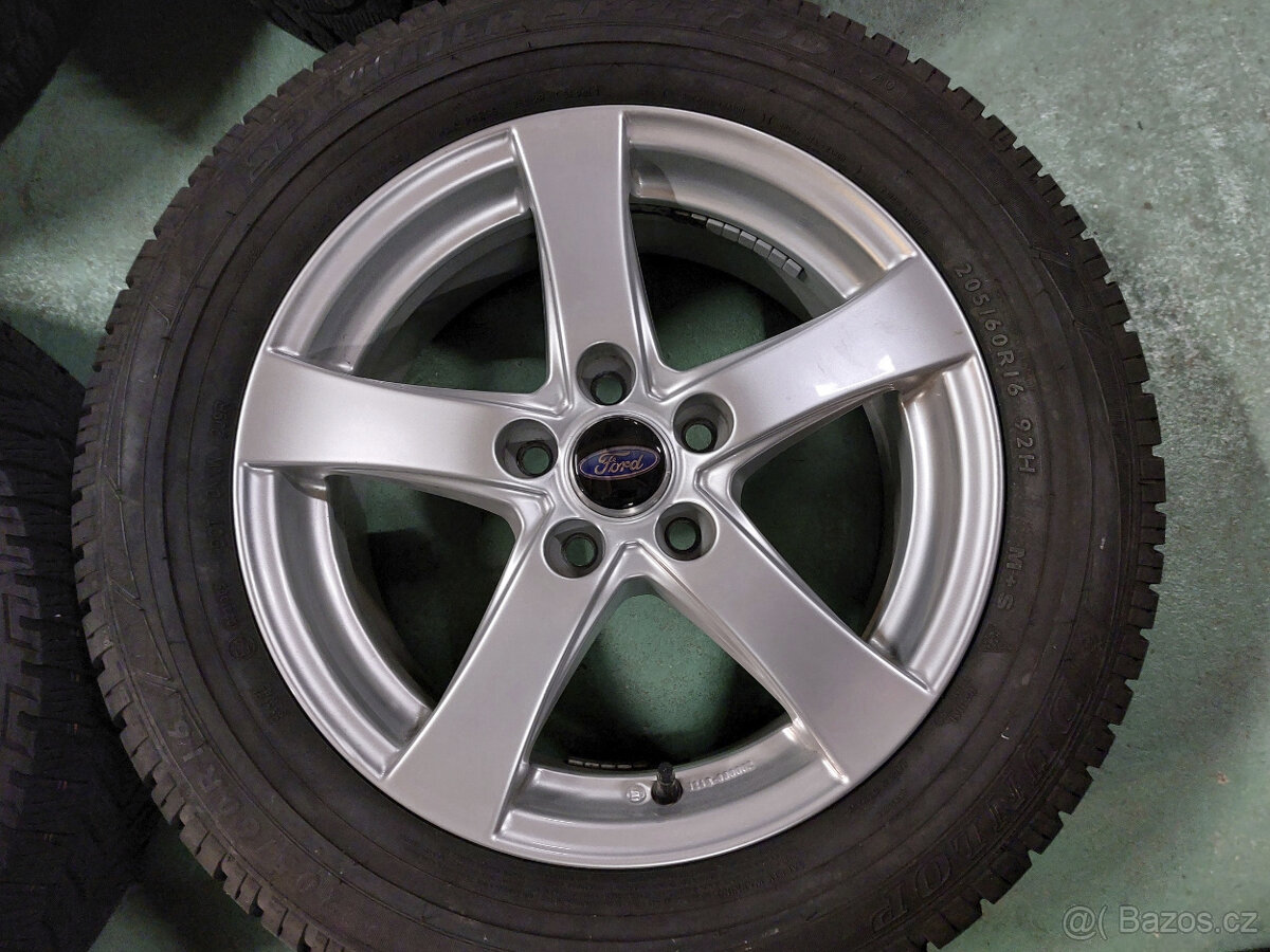 Kompletní hliníková kola 16" na Ford Focus IV. zimní - 2