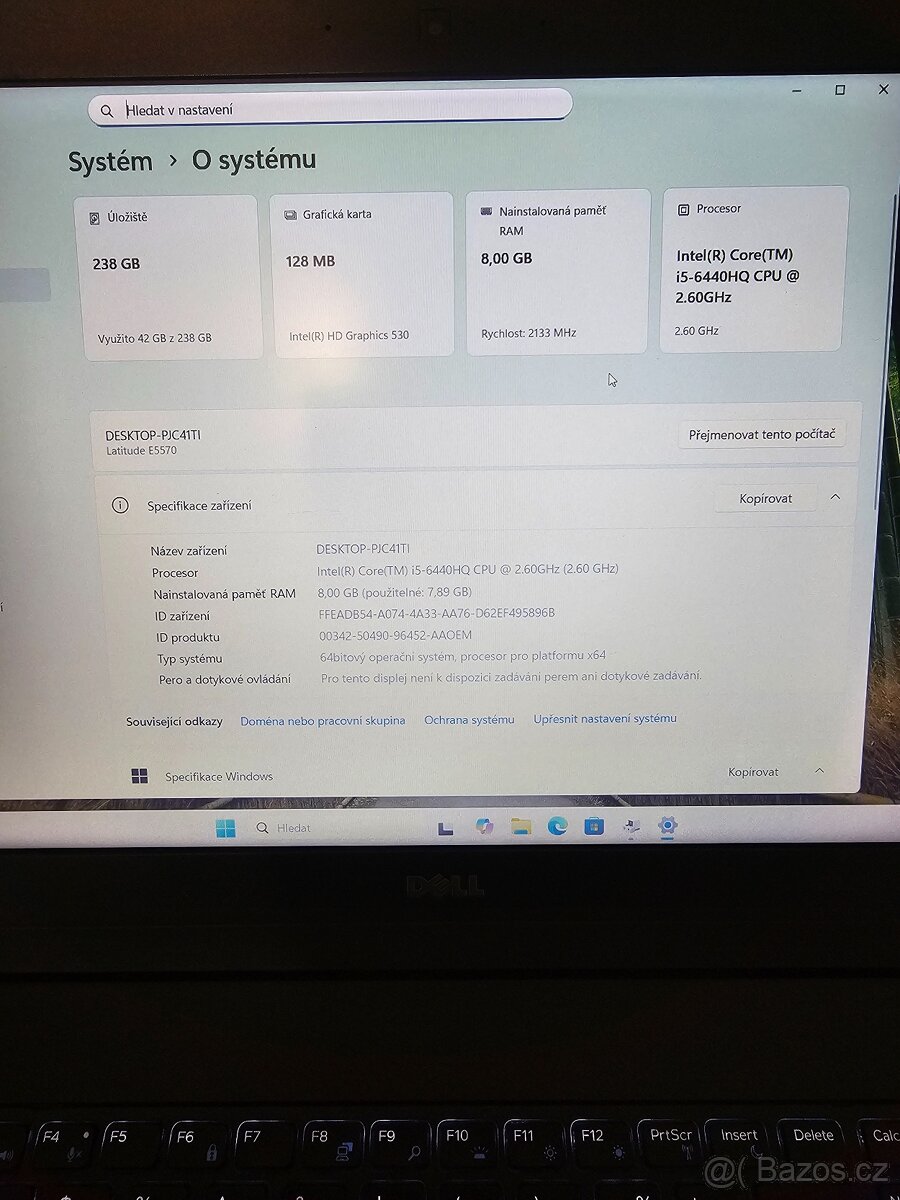 Notebook Dell Latitude E5570 - 2