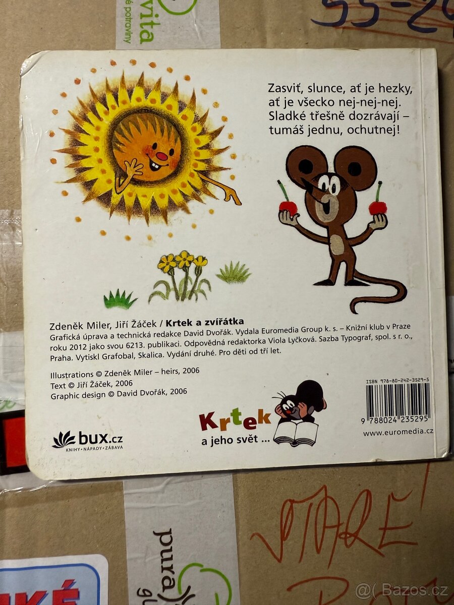 Leporelo Krtek a zvířátka - 2