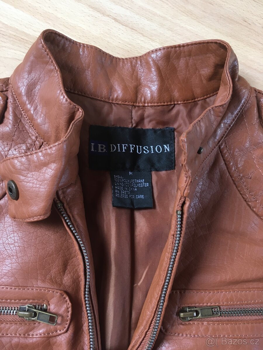 Dámská bunda barvy camel vl.M -NOVÁ - 2