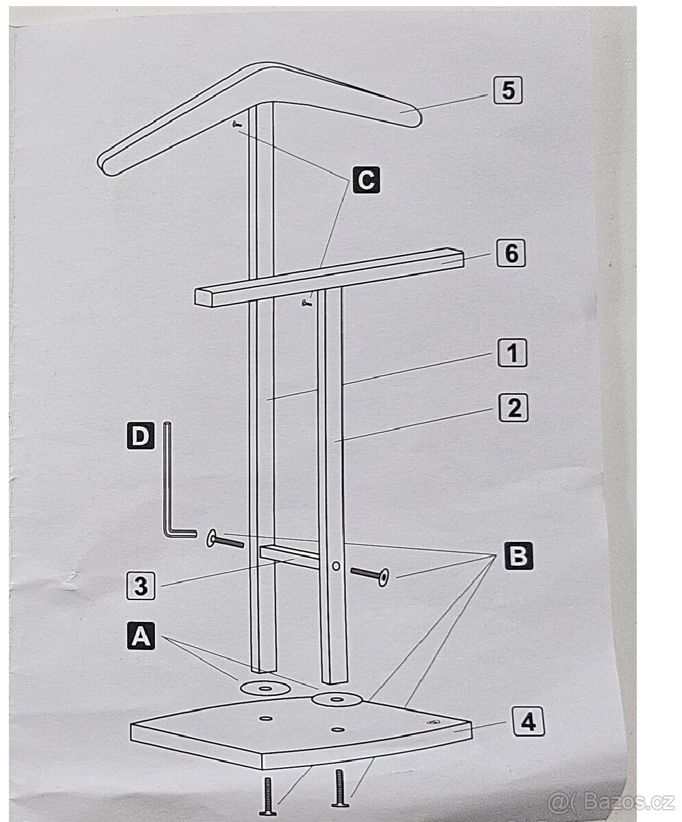 Stojan na oblečení od Ateliér Duspiva - 2