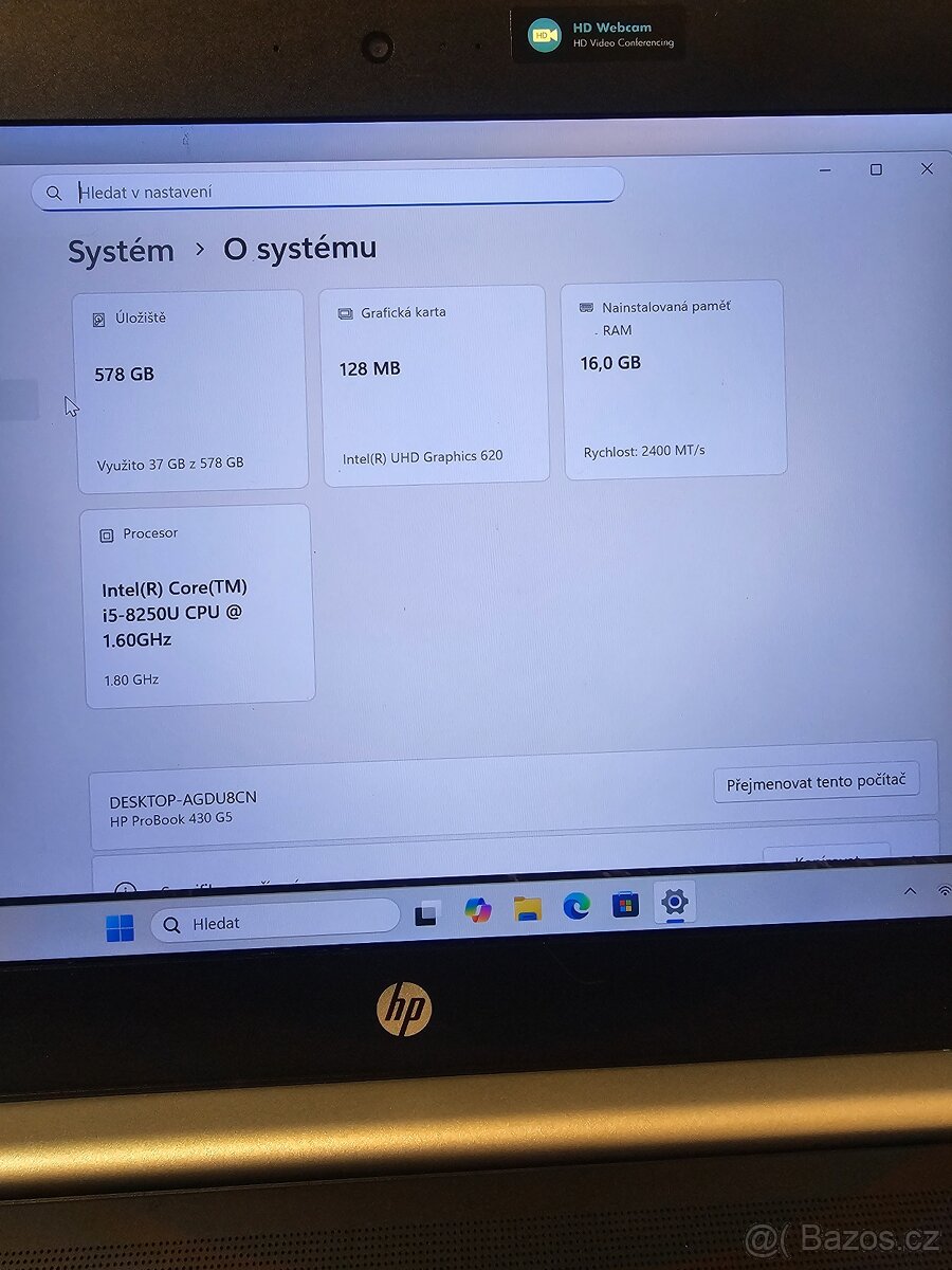 Notebook HP Probook 430 G5 - 2