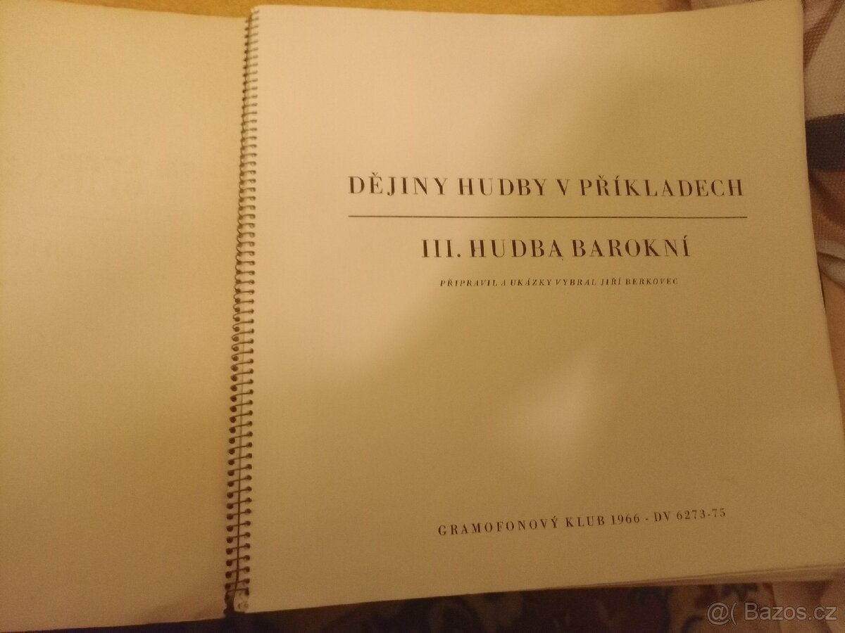 Dějiny Hudby v příkladech Baroko 3 LP - 2