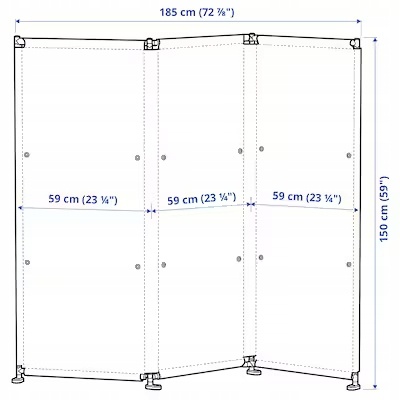 VENKOVNÍ PARAVAN - 2