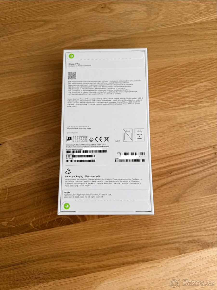 iPhone 17 Pro 256GB Silver Nový - 2