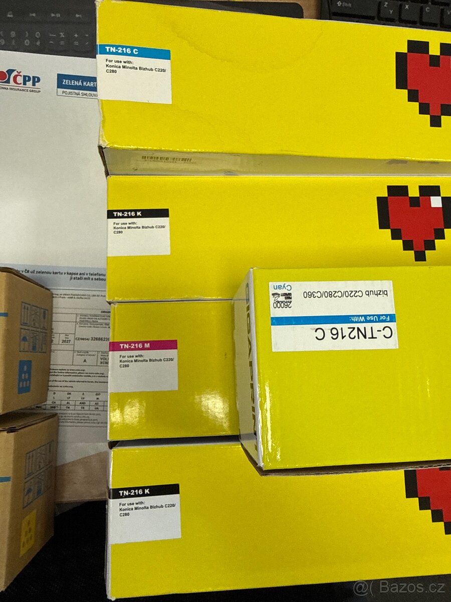 Prodám tonery KONICA MINOLTA - 2