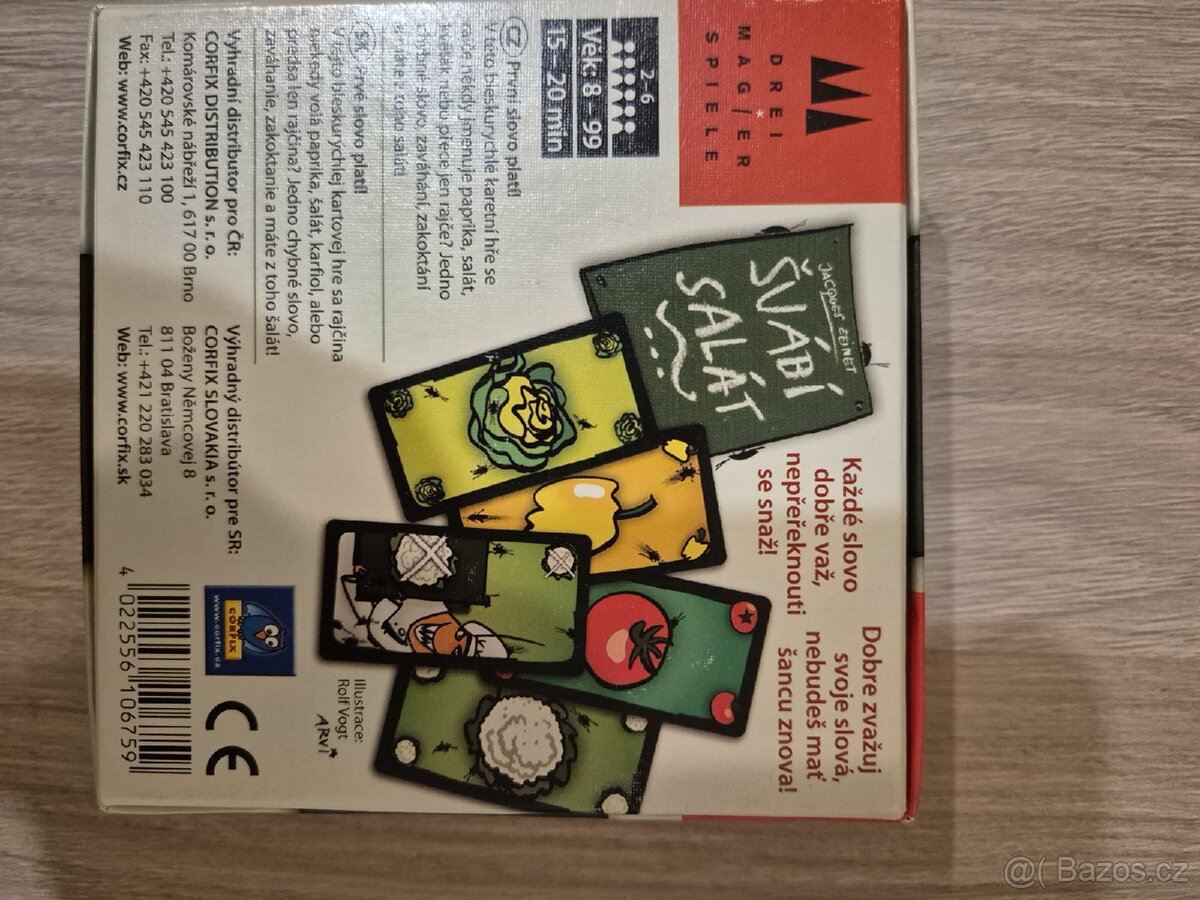 Švábí salát - desková hra - 2