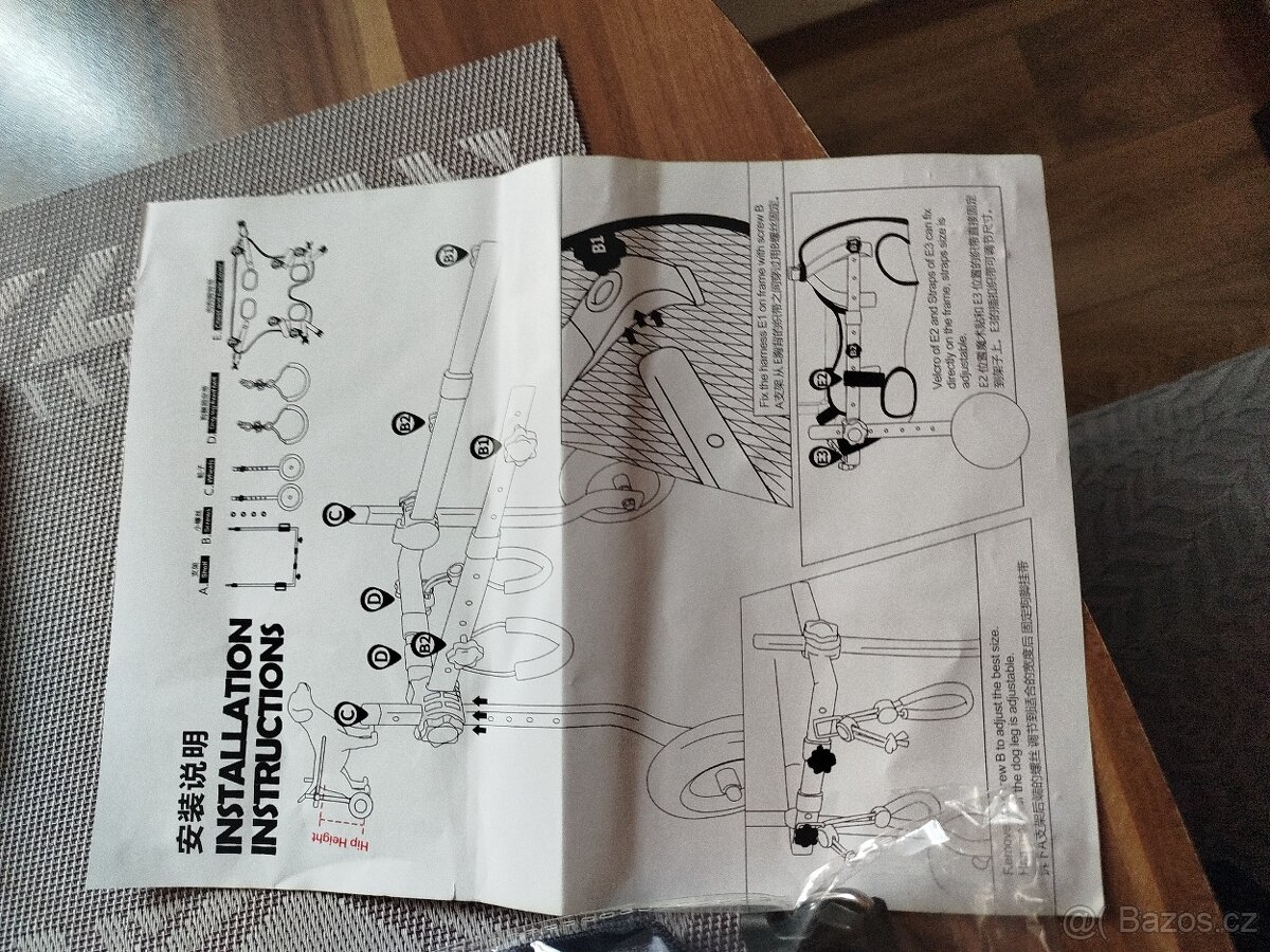 Invalidní vozík pro psa - 2