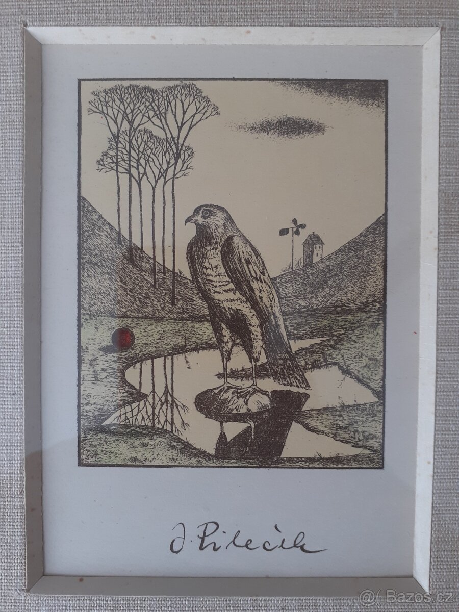 Grafika Jindřich Pileček - 2