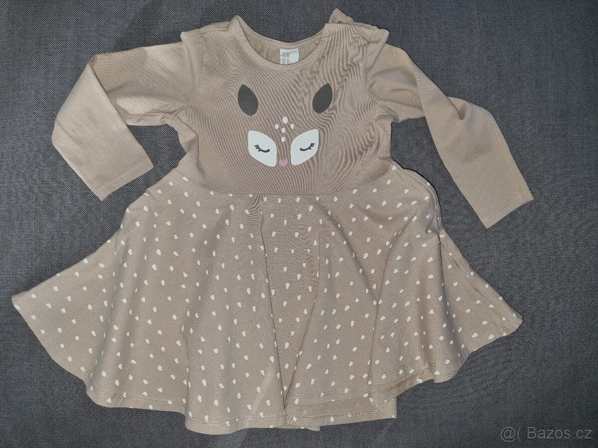 (Vánoční) šaty, HM, vel. 86 - 2