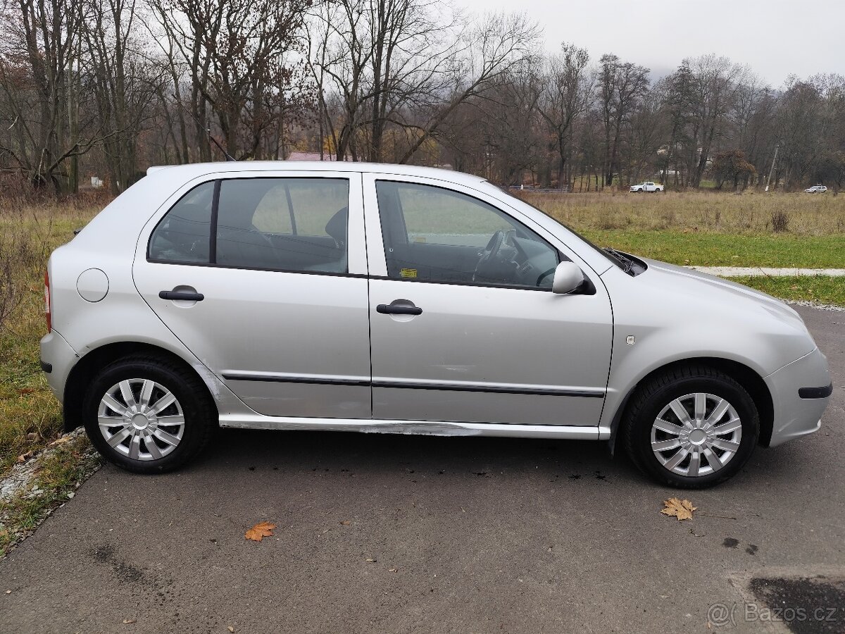 Škoda Fabia 1.4 16v 55kw, klimatizace, elegance, 2005 - 2