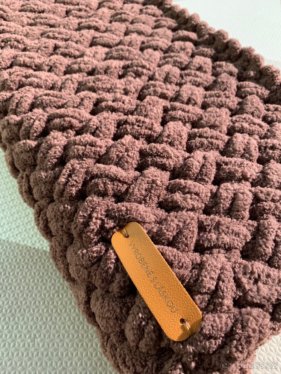 Dětská nepadací puffy deka na sportovní kočárek lesní zelená - 2