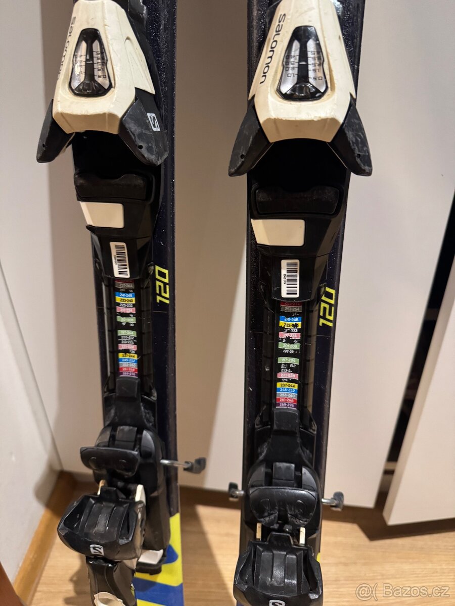 Detske lyze Salomon xrace JR 120 cm - 2