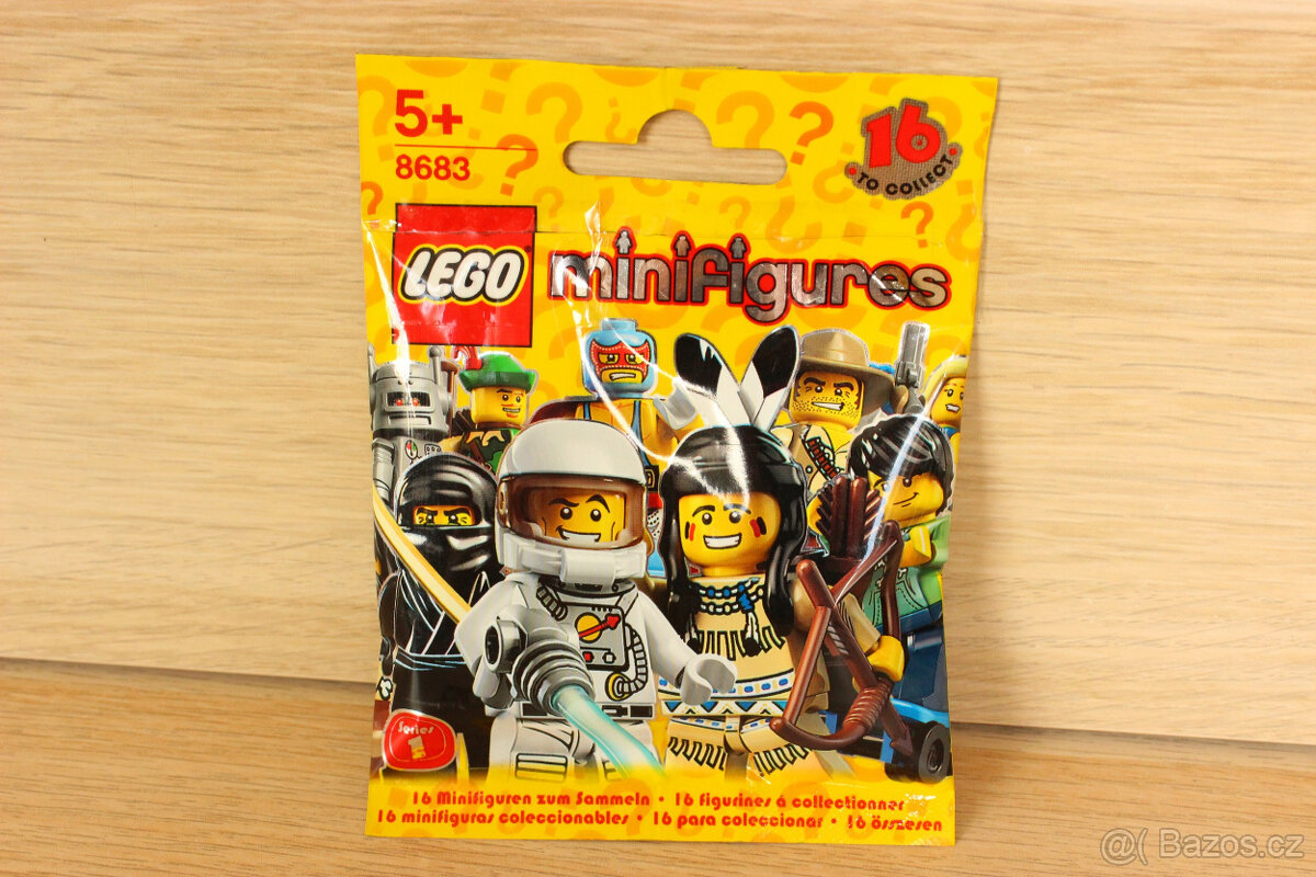 LEGO 8683 sběratelské minifigurky - kompletní 1. série - 2