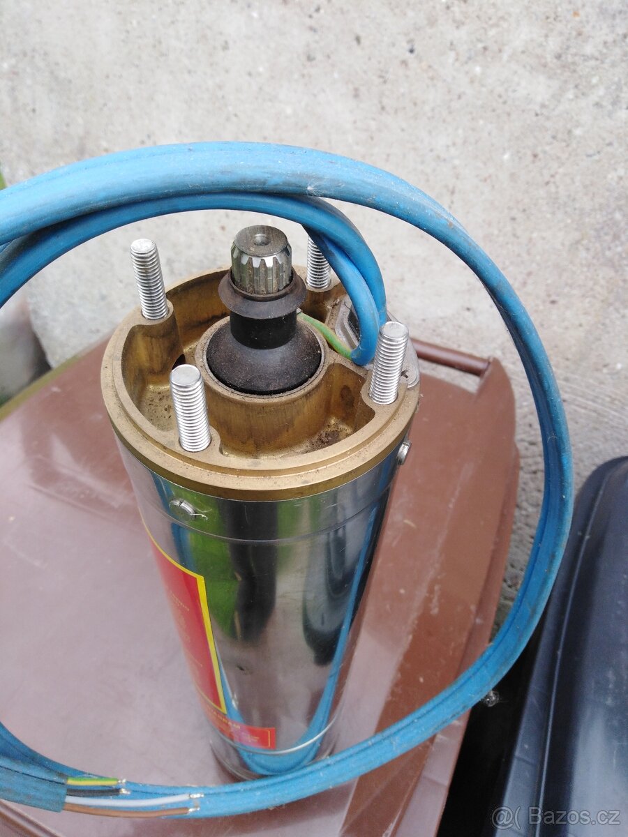 Prodám nový motor na čerpadlo do vrtu Coverco. - 2