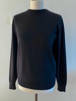 100% kašmír-Kašmírový svetr zn.Tom Rusborg - 2