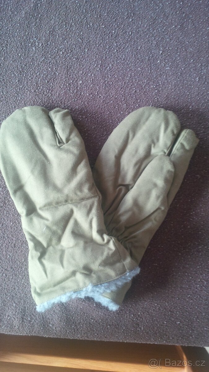 Vojenské zimní střelecké rukavice - 2